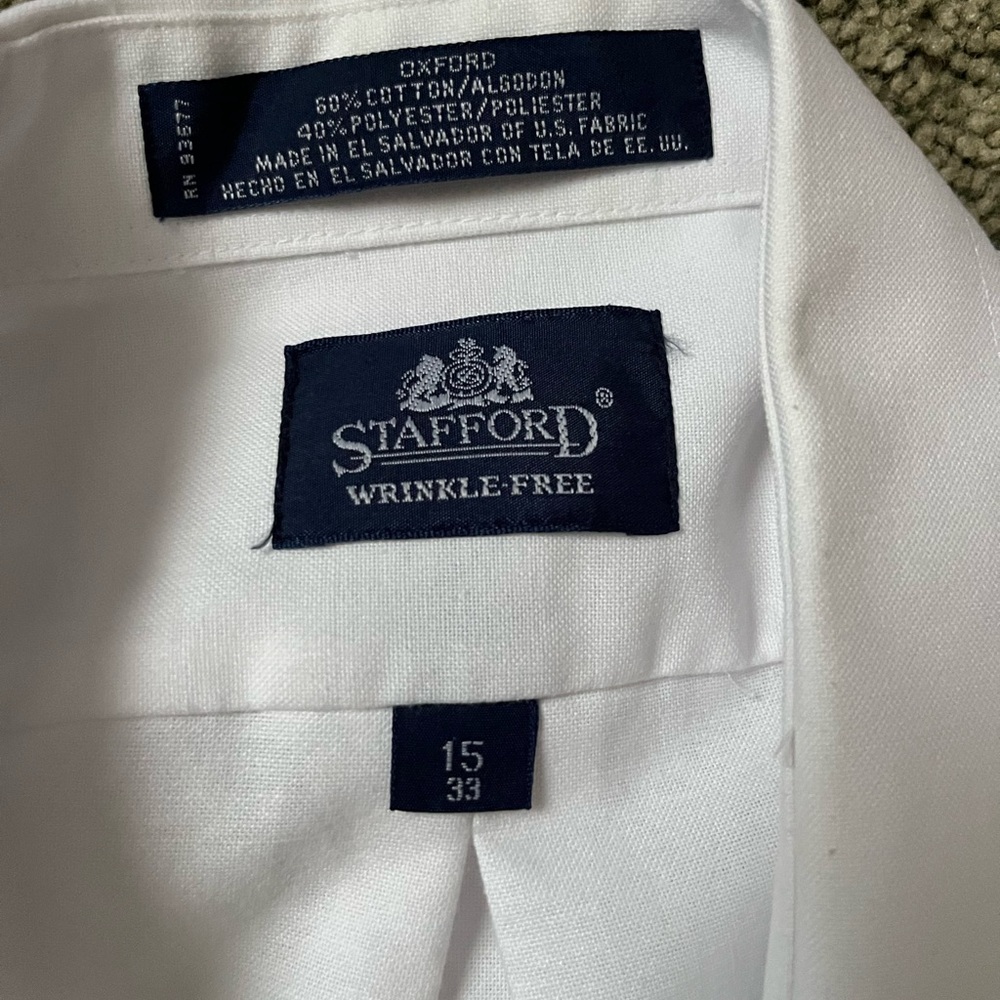 Stafford Oxford White Suit Jacket